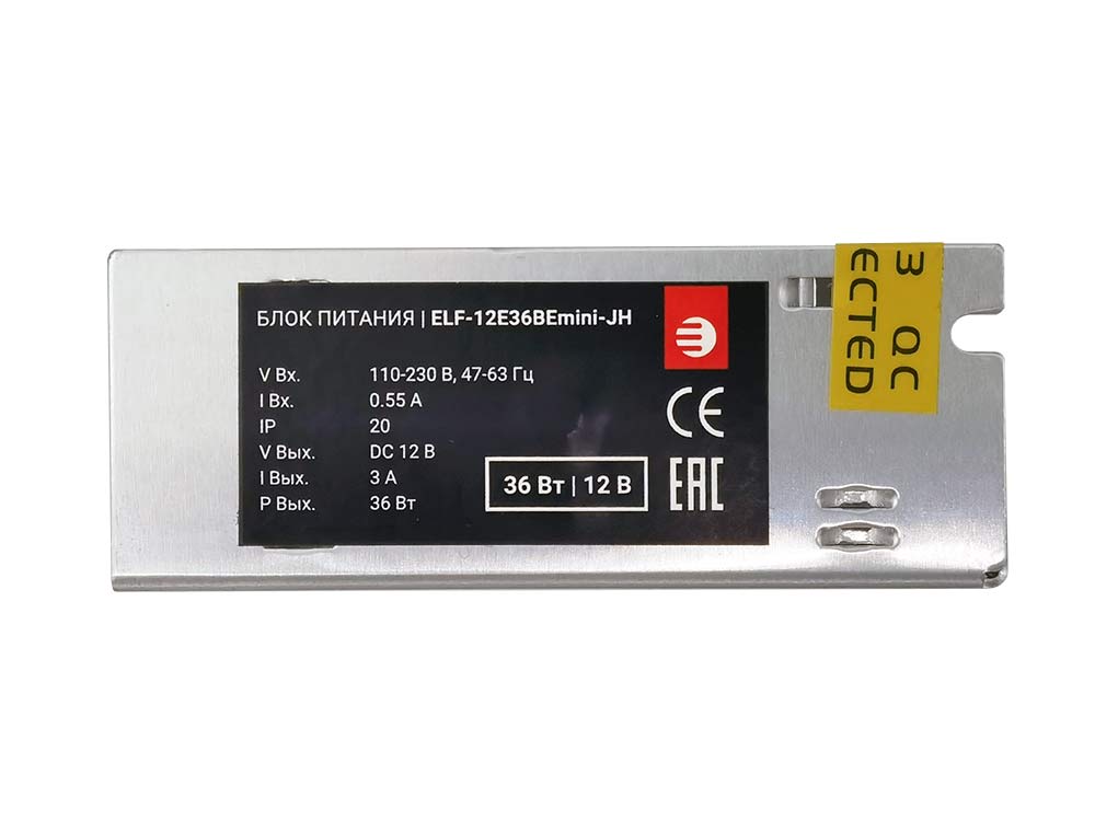 Блок питания ELF-12E36BEmini-JH 36W 12V 3A
