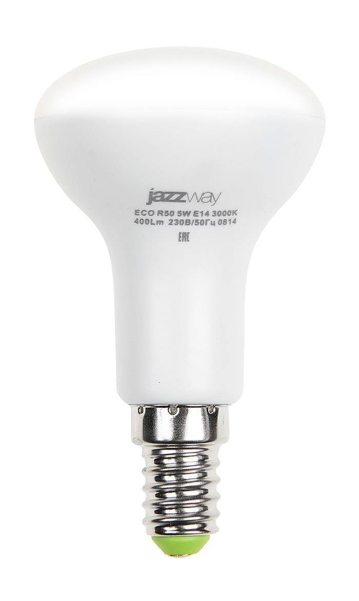 Светодиодная лампа PLED-ECO-R50 5w 3000K 400Lm E14