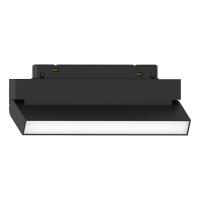 Трековый светодиодный светильник Feron MGN306 48V 12W, 4000K 110 градусов, черный серия MattFold