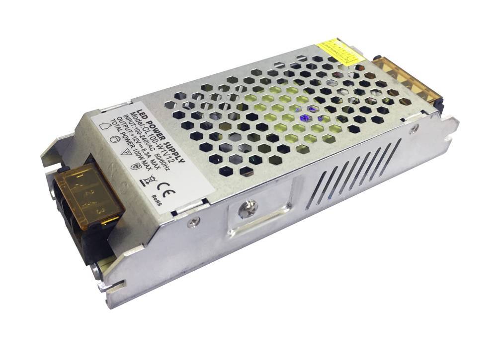 Блок питания CL100-W1V12 IP20 8.3A ULTRA SLIM