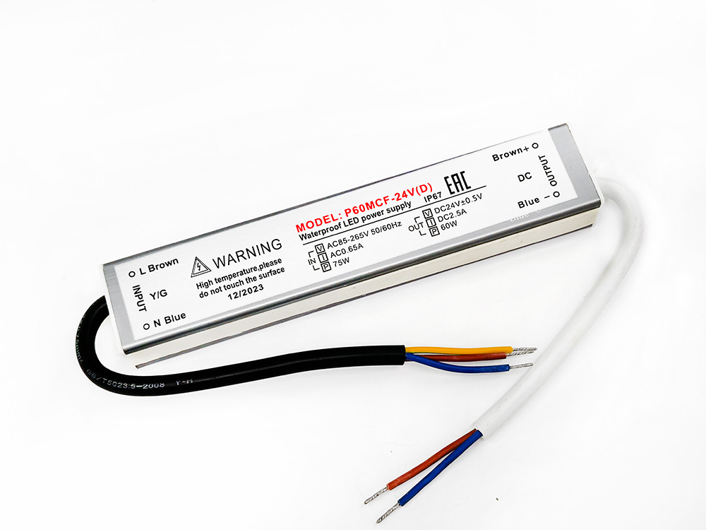 Блок питания P60MCF-24V(D) 60W 24V IP67 2,5А