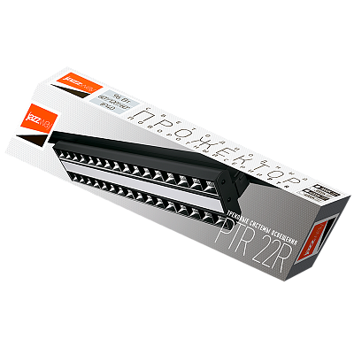 Трековый светильник светодиодный PTR 2296R 1F2S 96w 4000K 60°,120°,60°  BL (черный) 540мм IP40 Jazzway