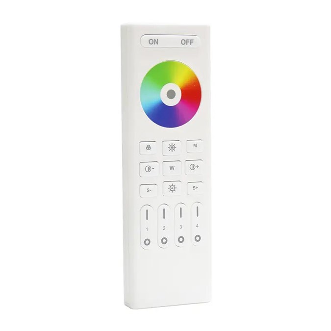 Пульт RC03RF БЕЛЫЙ RGB/RGBW/RGBCCT на 4 зоны