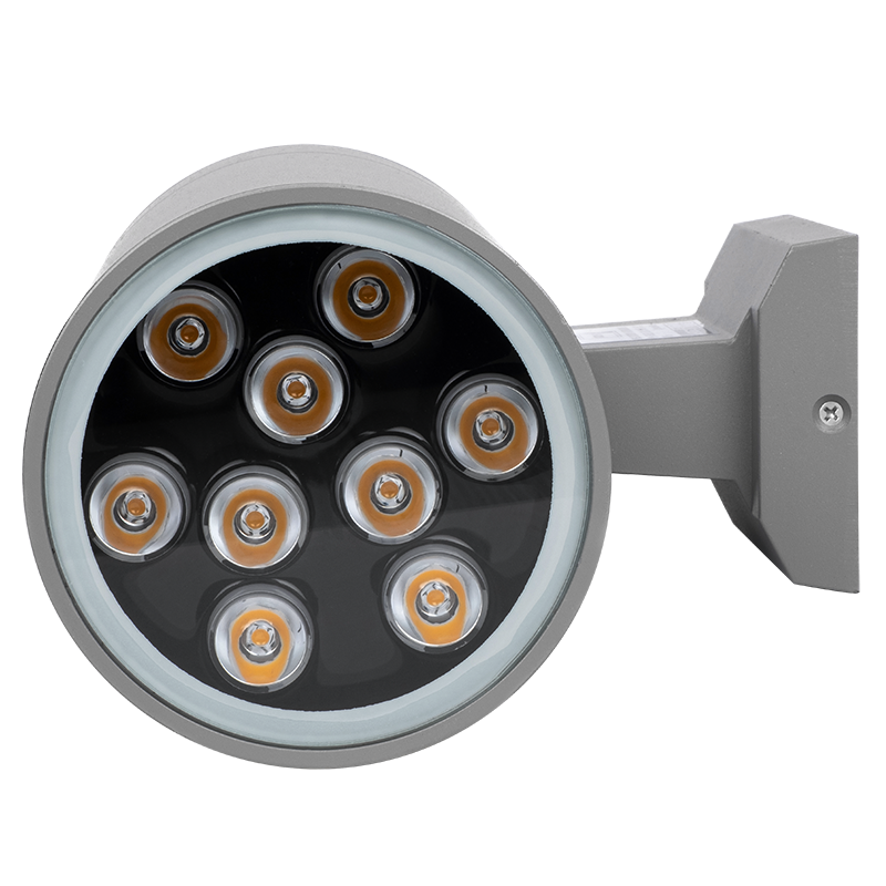 Светодиодный светильник PWL-200110/30D 1x9w 3000K GR IP65 230V/50Hz Jazzway