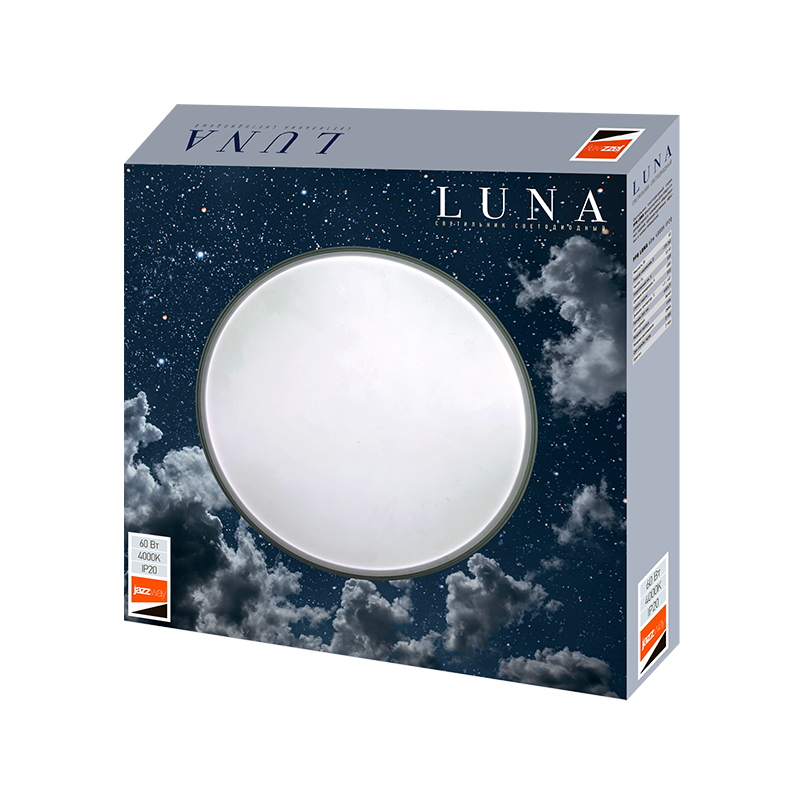 Светодиодный светильник PPB LUNA 60w 4000K IP20 D480*75  Jazzway