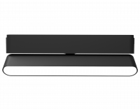 Трековый светодиодный светильник MTR16 1112R 12w 3000K frost 90° BL (чёрный) IP20 Jazzway