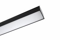 Светодиодный светильник PSO-02 40w 4000K Черный IP40 JazzWay
