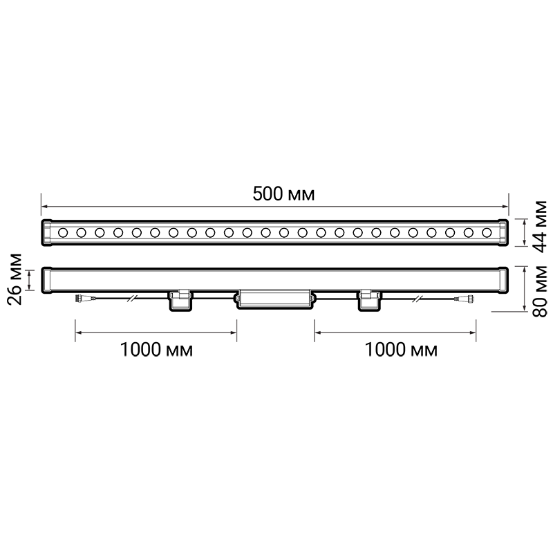 Светодиодный светильник PWW  500 12W 15° 3000K IP67 Jazzway