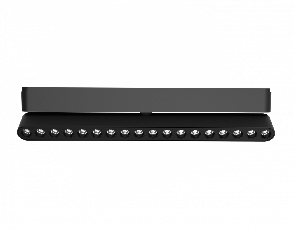 Трековый светодиодный светильник MTR16 1318R 18w 4000K spot 36° BL (чёрный) IP20 Jazzway