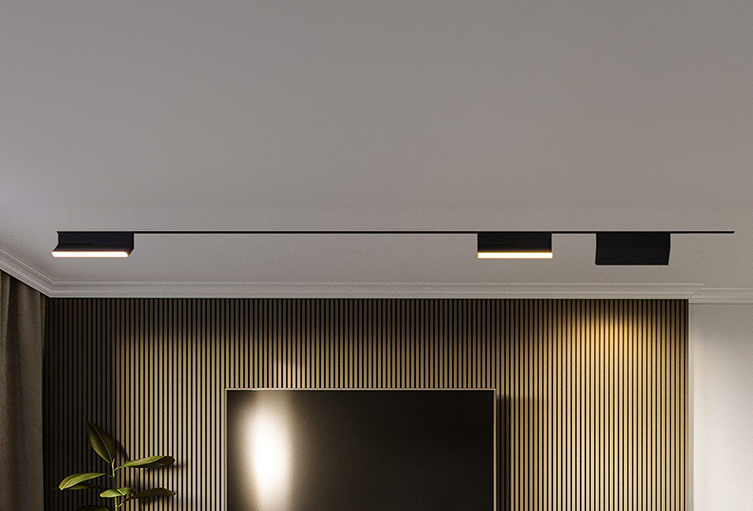 Трековый светодиодный светильник MTR16 1112R 12w 4000K frost 90° BL (чёрный) IP20 Jazzway 