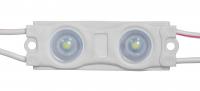 Светодиодный модуль BASE-A2-W 2SMD 2835 White (6500К) IP65 12V линза (0,72 Вт) Piton, 20 шт.