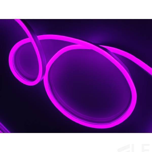 Неон ПВХ СТАНДАРТ 8*16 9Вт/м 12В (50м) фиолетовый LedsPower