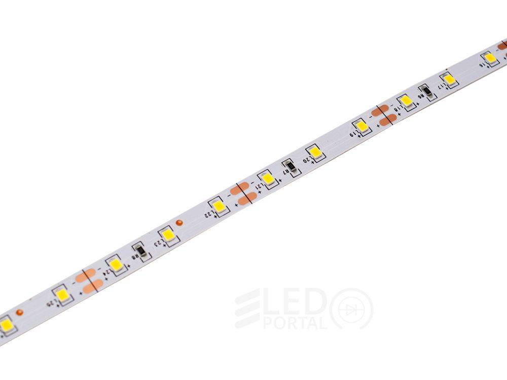 Светодиодная лента LP 2835/60 4000-4500K (нейтральный) 12V IP20 4,8W/м, 5м