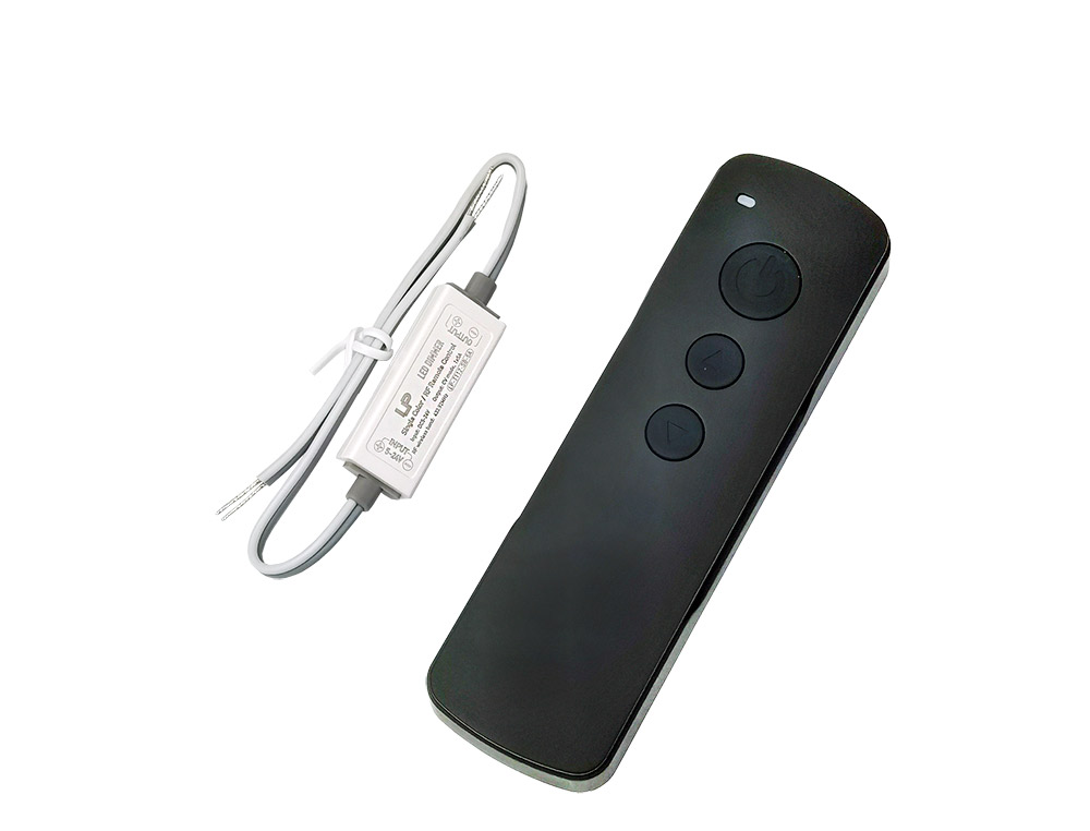 Диммер LP-T-112-SB-5A MINI RF 5-24DC черный пульт