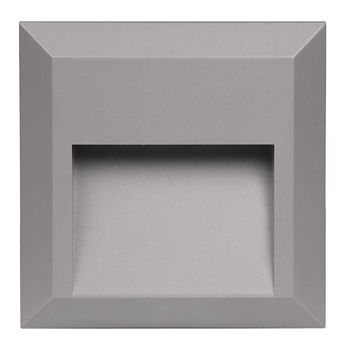 Светодиодный светильник PST/W S124124 2w 4000K Grey IP65 фасадный Jazzway