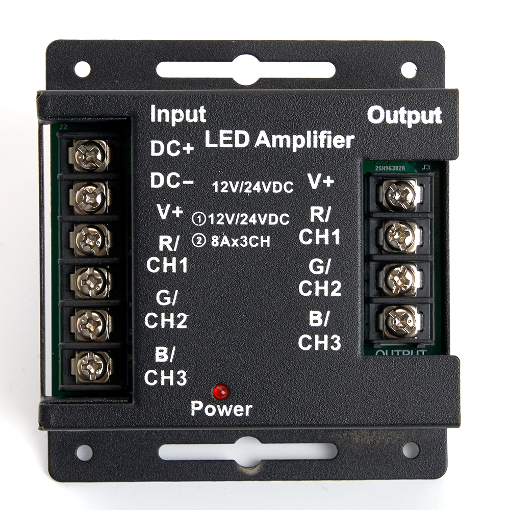 Усилитель LD67 RGB 3x8A 24A Feron