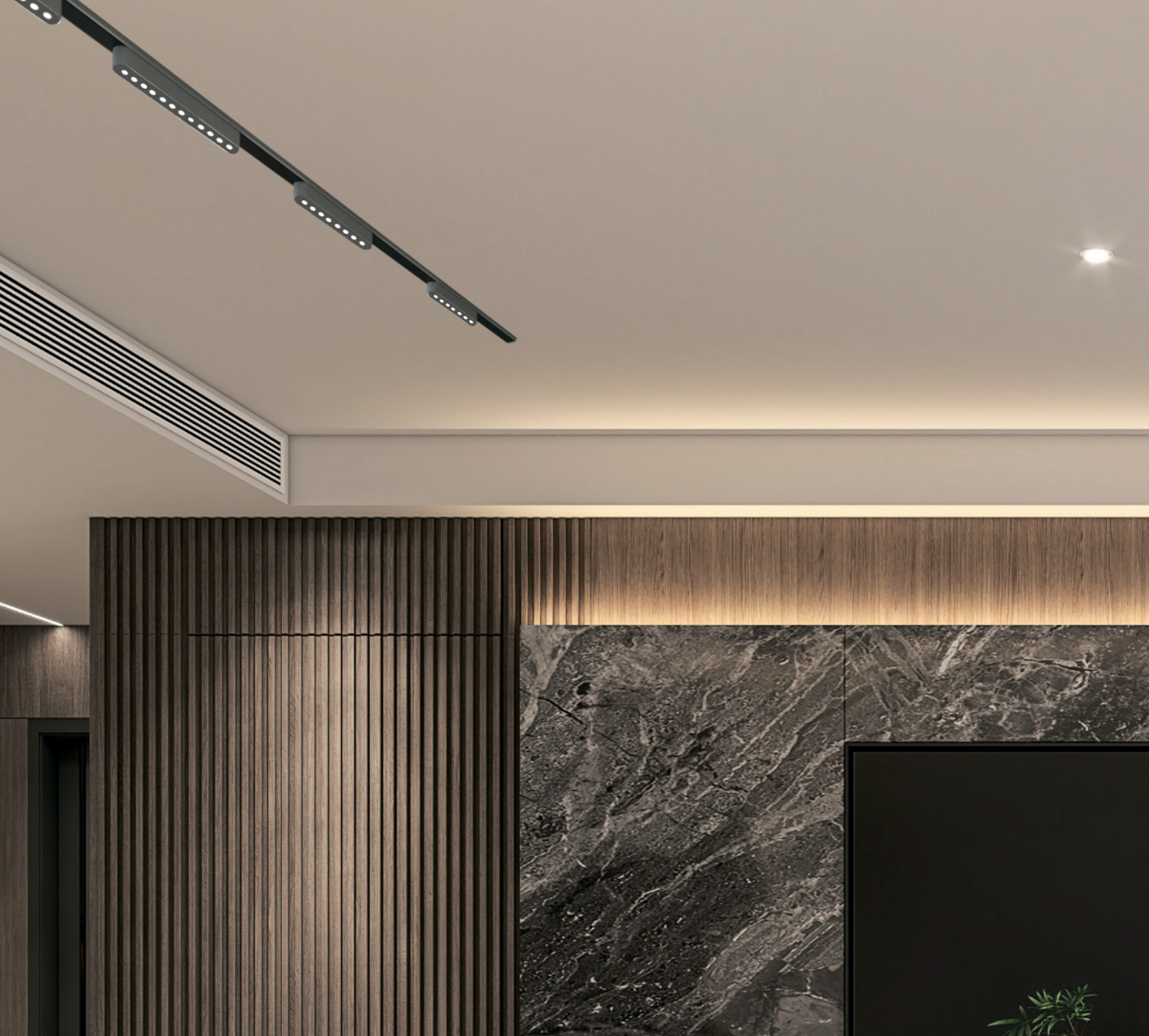 Трековый светодиодный светильник MTR16 1206 6w 3000K spot 36° BL (чёрный) IP20 Jazzway