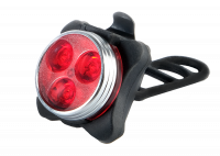 Фонарь вело ФАЗА BR3-L03 задн., 3 SMD, аккум., USB