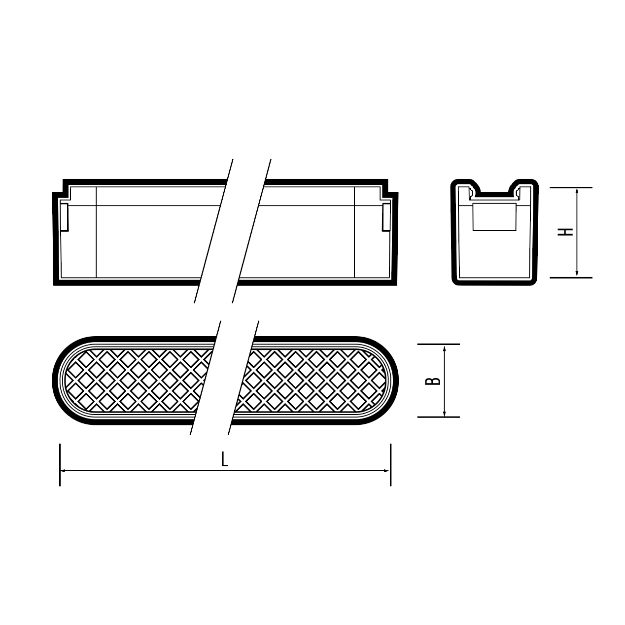 Трековый светодиодный светильник MTR16 1418 18w 3000K grid 60° BL (чёрный) IP20 Jazzway 