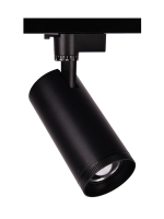 Трековый светильник светодиодный PTR 0728 ZOOM 28w 3000K 15-60° BL (черный) IP40 Jazzway