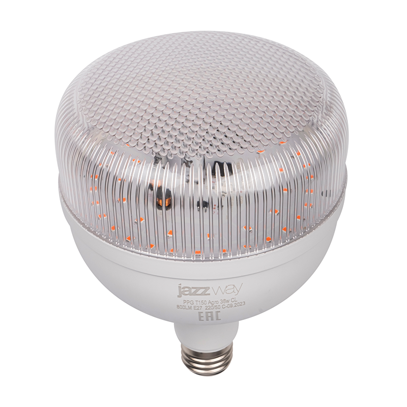 Светодиодная лампа PPG T150 Agro 36w CL E27 (для растений)