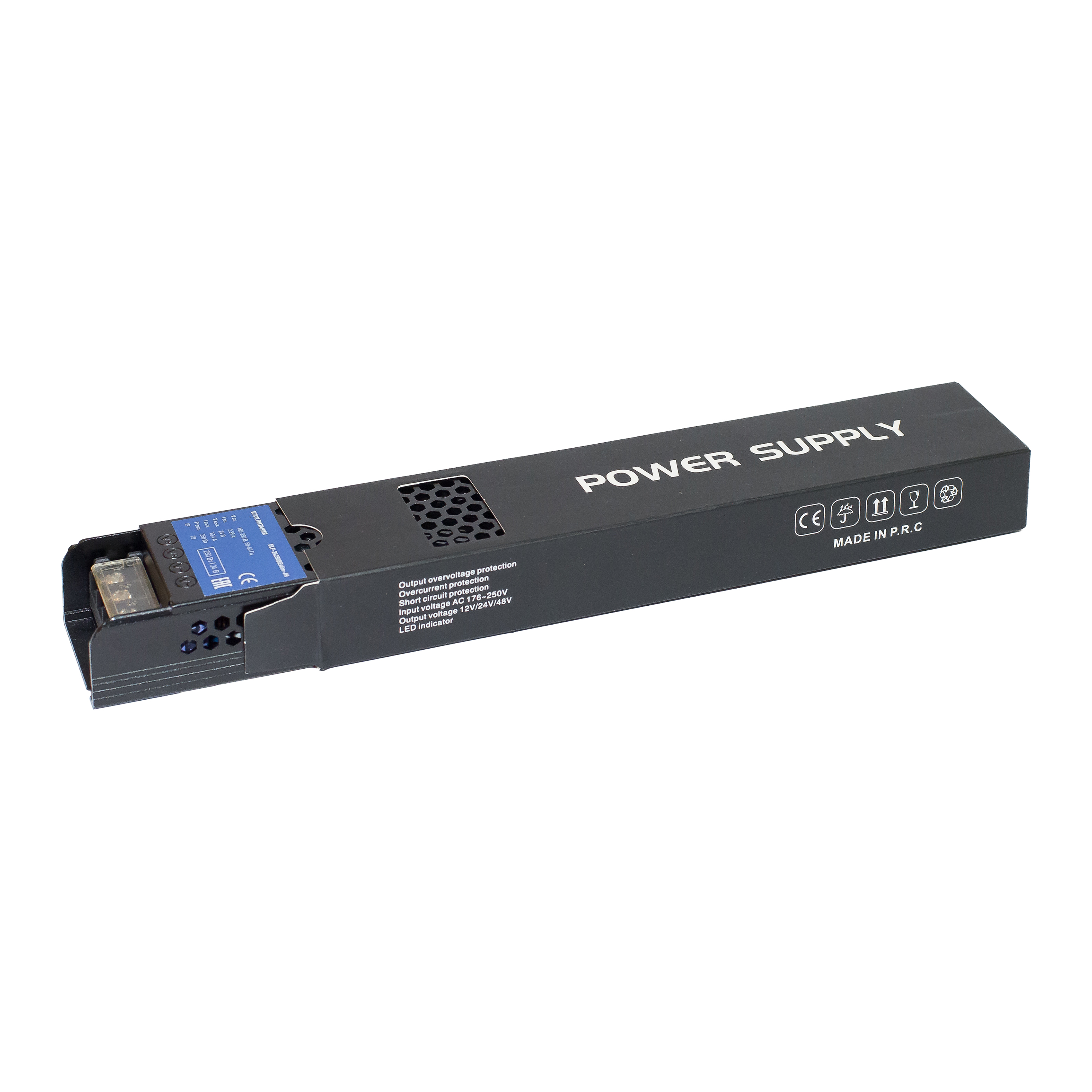 Блок питания ELF-12250BEslim-JH 250W 12V IP20 20,8A