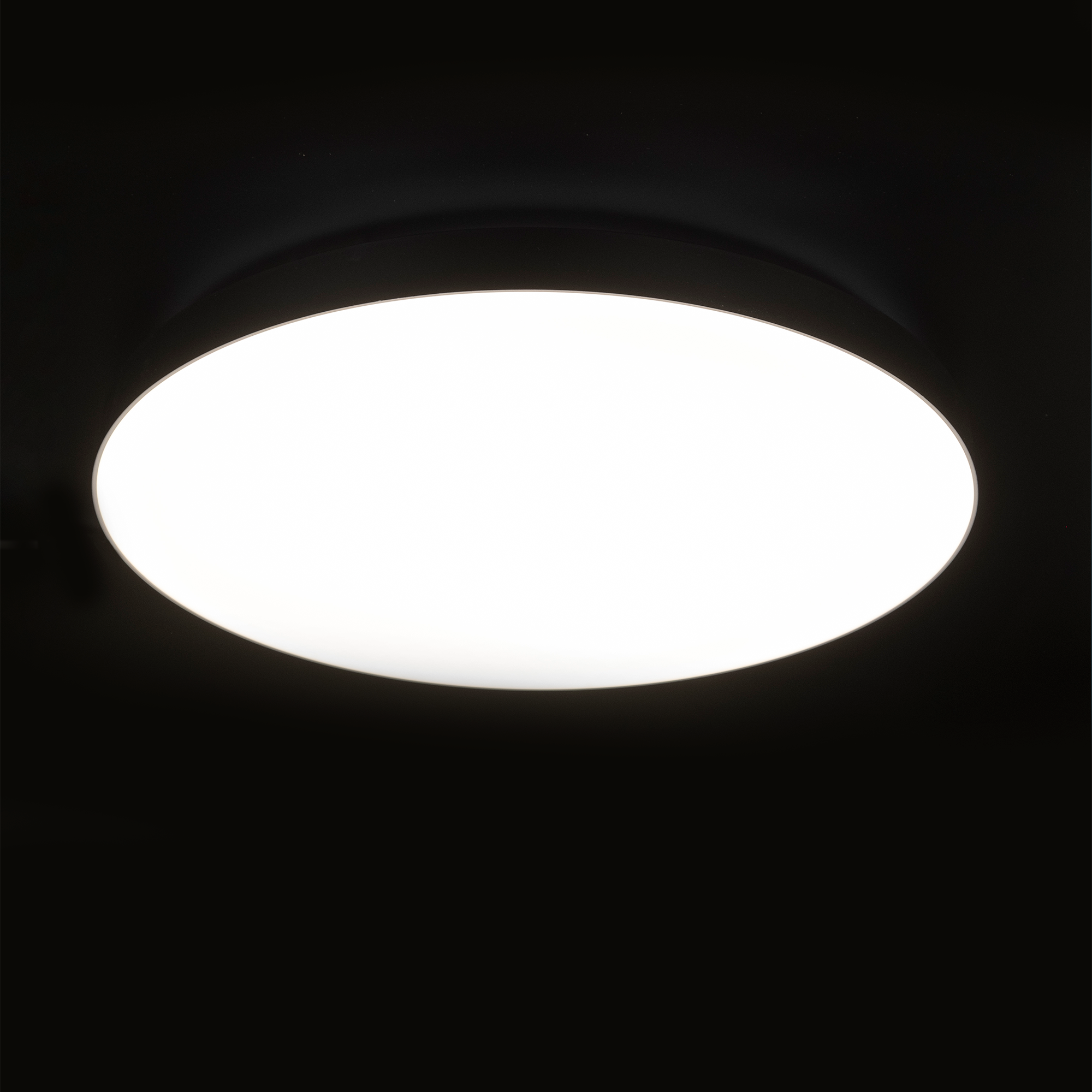 Светодиодный светильник PPB LUNA 80w 4000K BLACK IP20 D480*60  Jazzway