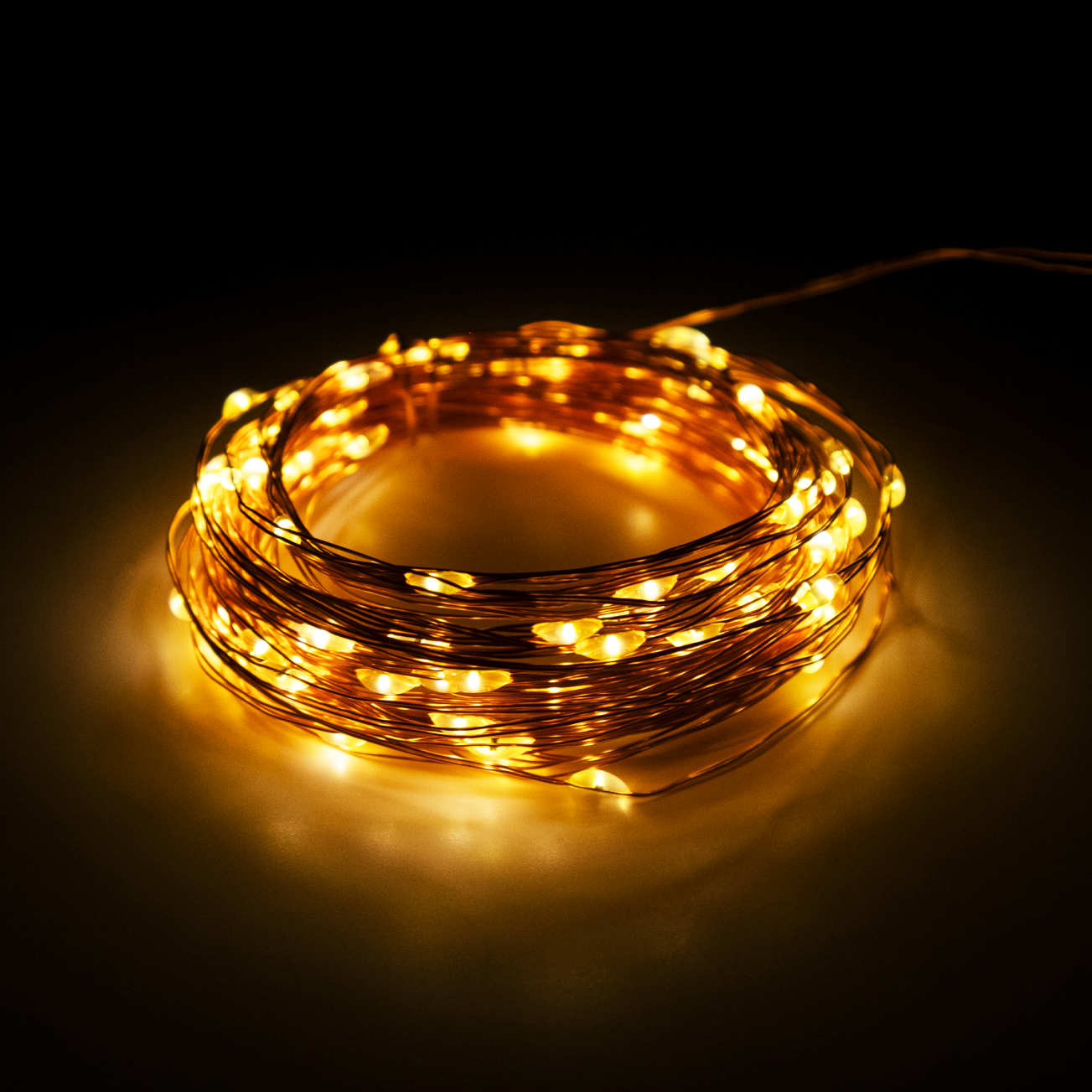 Солнечн. свет-к ФАZА SLR-G03-200Y нить, желт. 200 LED