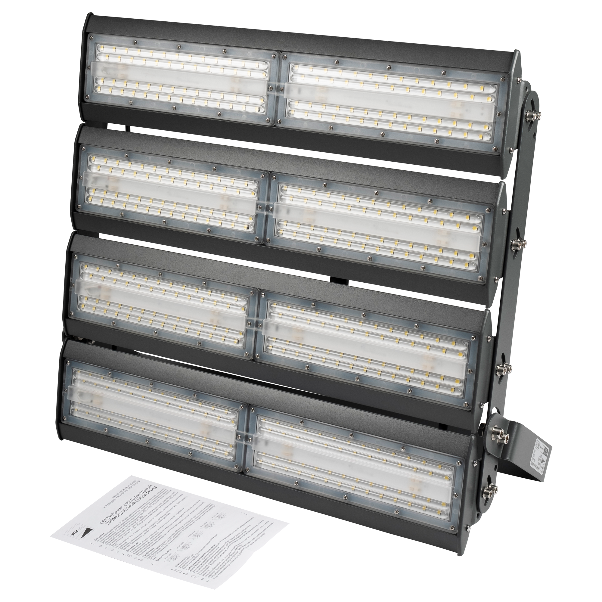 Светильник светодиодный промышленный PPI- 02 8*50w 6500K IP65 (3 г.гар) Jazzway