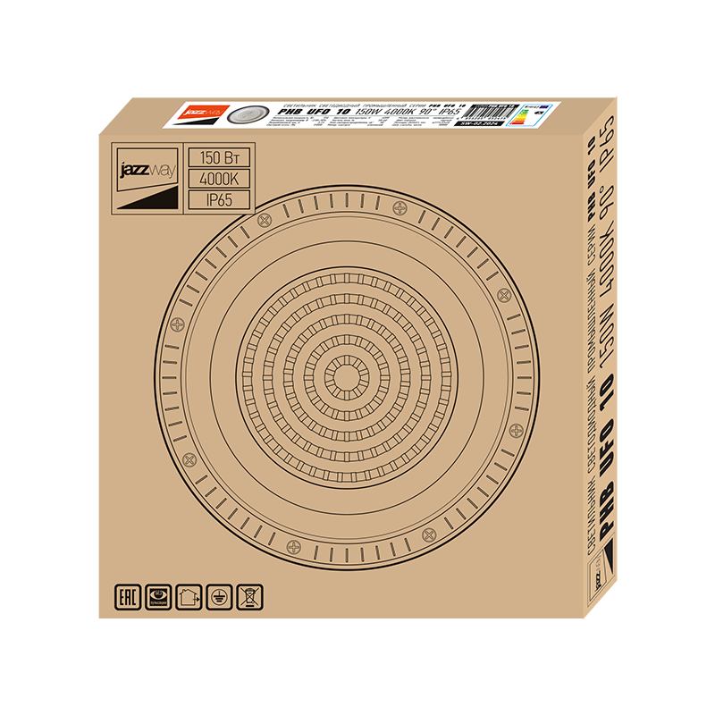 Светодиодный светильник PHB UFO 10 150w 4000K 90° IP65 Jazzway