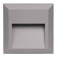 Светодиодный светильник PST/W S124124 2w 4000K Grey IP65 фасадный Jazzway