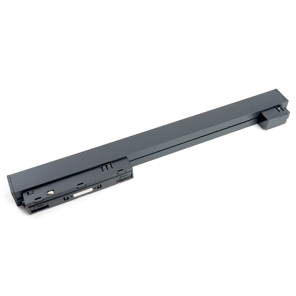 Трековый светодиодный светильник Feron MGN300 18W, 48v, 4000К, 30 градусов, черный серия LensLine