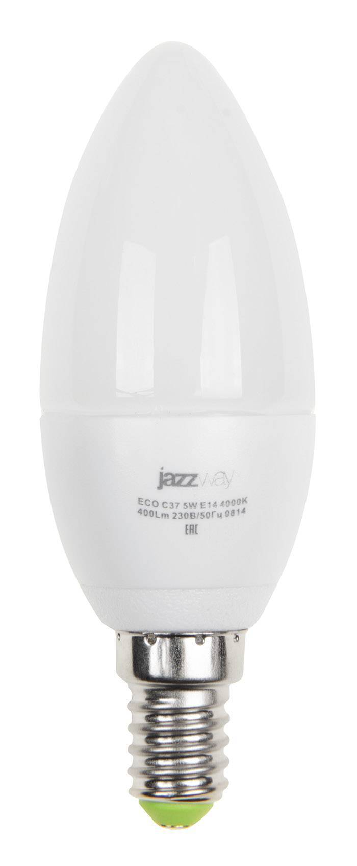 Светодиодная лампа PLED-ECO-C37 5w 3000K 400Lm E14