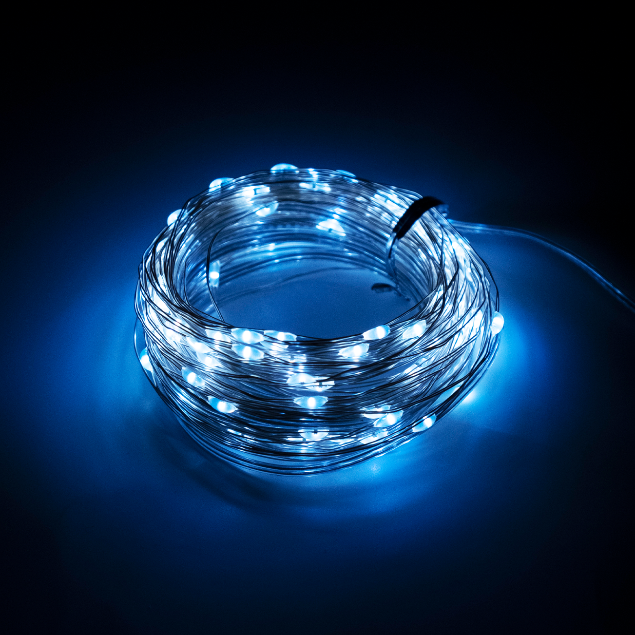 Солнечн. свет-к ФАZА SLR-G03-200W нить, хол. бел. 200 LED