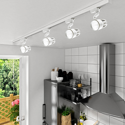 Светодиодный светильник PTR 0130-2 30w 3000K 24° WH(белый) IP40 Jazzway