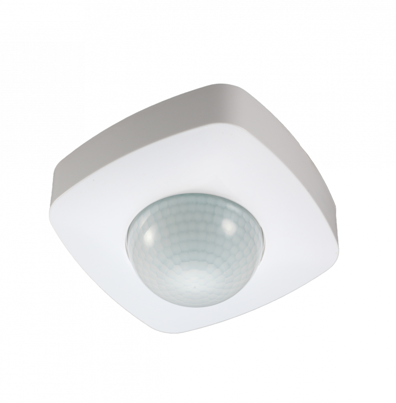 Датчик PMS-IR-U 124 2000Вт 360° 2.2-6м WH IP20 Jazzway