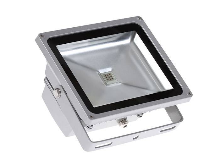 Светодиодный прожектор PFL-20W/RGB-RC/GR Jazzway