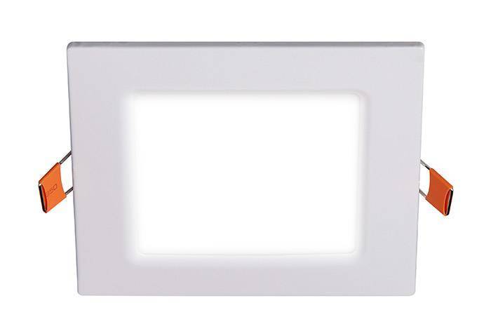 Светодиодный светильник PPL-S 6w IP40 WH 120мм встр/квадр Jazzway