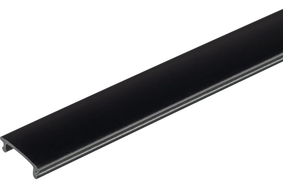 PTR-CAP-1M-BL Защитная крышка для шинопровода ЧЕРНАЯ  1м JazzWay