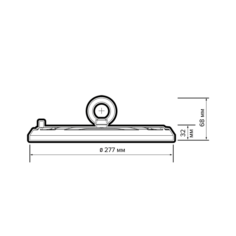 Светодиодный светильник PHB UFO 10 150w 4000K 90° IP65 Jazzway
