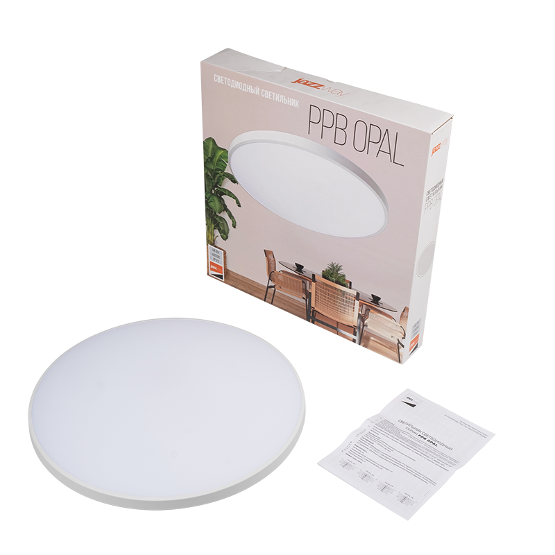 Светодиодный светильник PPB OPAL 48W 4000K WH IP20