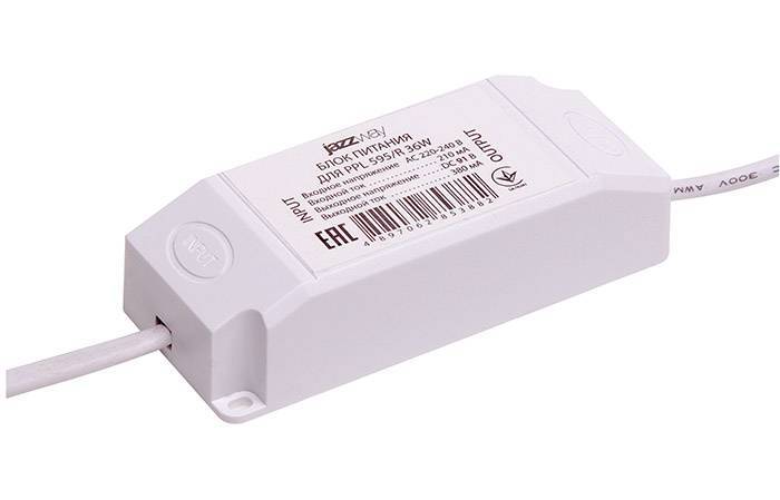 Драйвер 350mA для PPL 595/R/U 36w Jazzway