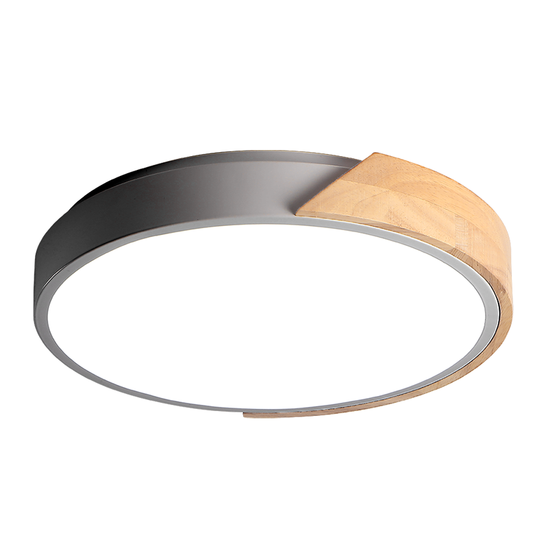 Светильник светодиодный потолочный PPB Scandic-R 90w 3000-6500K WH/W с деревянной планкой(белый) IP20