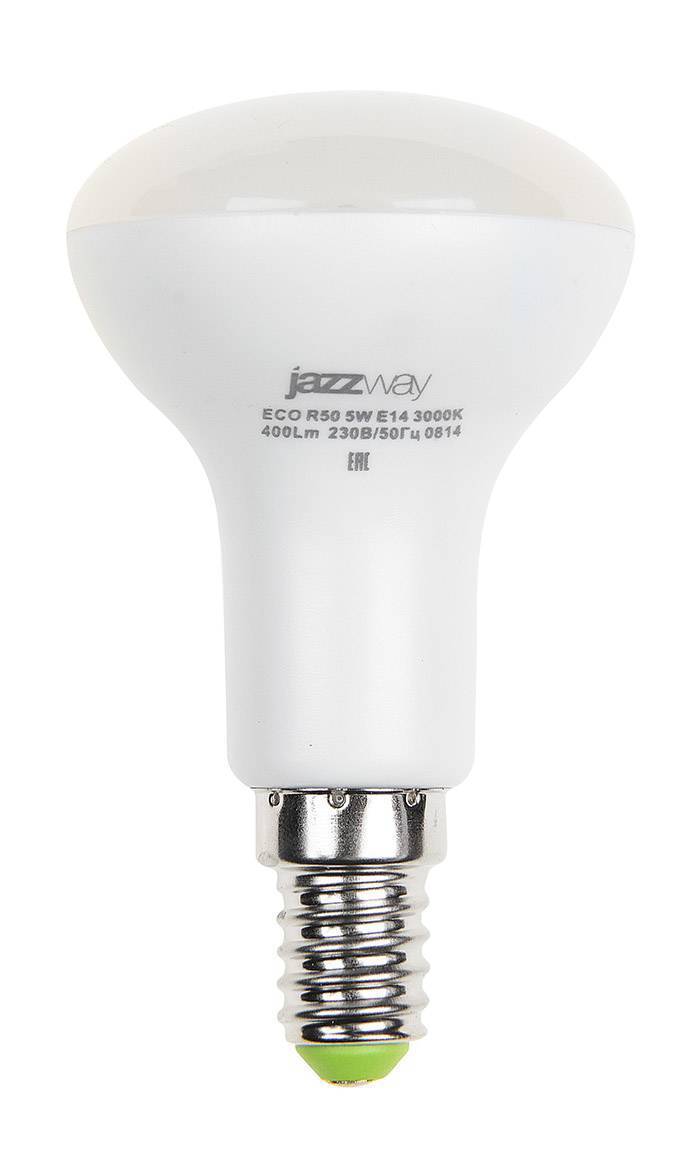 Светодиодная лампа PLED-ECO-R50 5w 3000K 400Lm E14