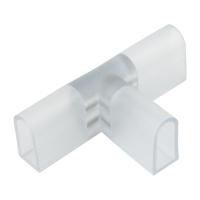 Коннектор для для гибкого неона Т-обр UTC-K-32/N21 CLEAR 010 POLYBAG