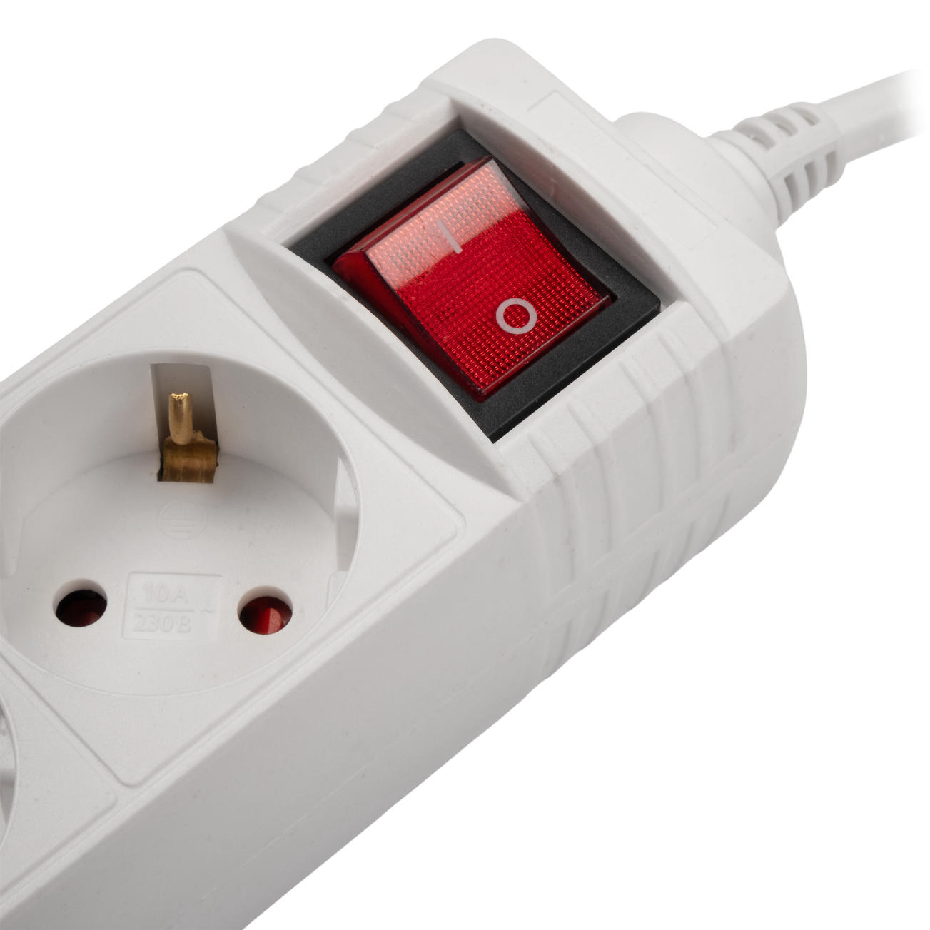 Удлинитель FES-03-500 USB (3 х 5) заземл., выкл. ФАZA