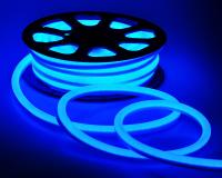 НЕОН МИНИ LS 12V LUX SMD 2835/120 Blue (синий) 8х16мм MAX 8W/m, подкл.не более 10 м,.кратн. 2,5см
