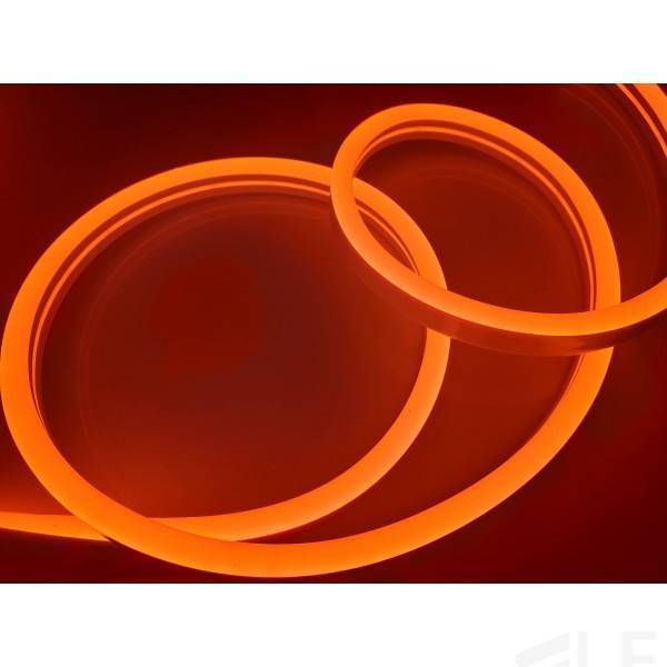 Неон ПВХ СТАНДАРТ 8*16 9Вт/м 12В (50м) оранжевый LedsPower
