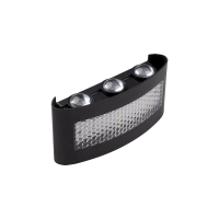 PWL-81170 6W+4W 4000K BL 230V IP54 Светильник светодиодный настенный