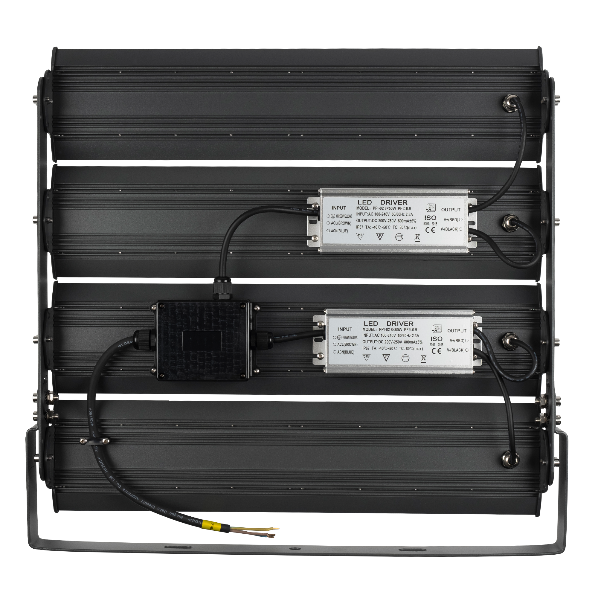 Светильник светодиодный промышленный PPI- 02 8*50w 6500K IP65 (3 г.гар) Jazzway